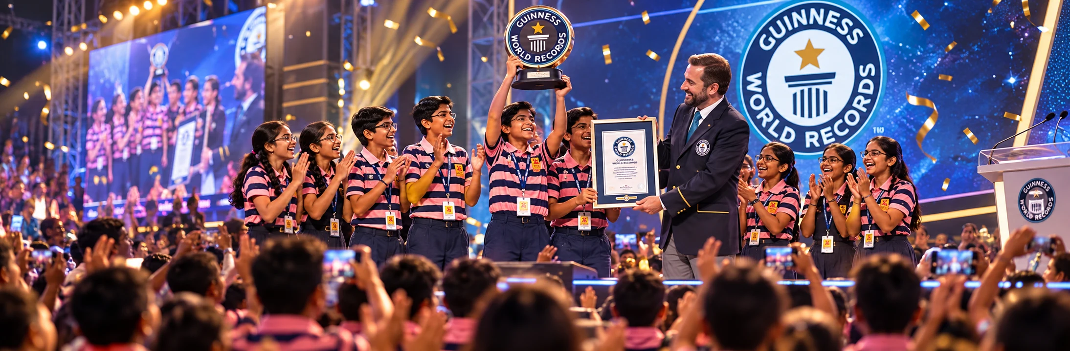 Campus Energy: Celebrating 600+ Student World Records Across ACHARIYA